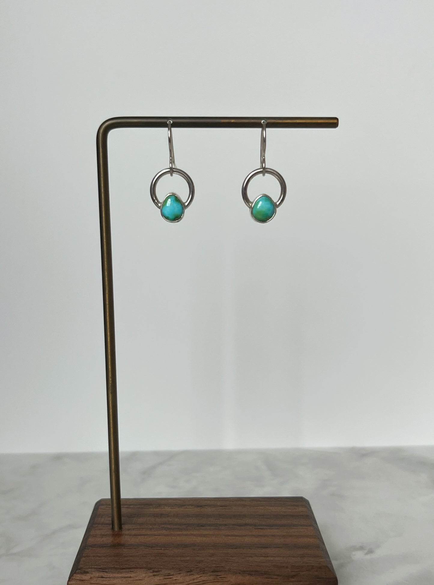 Verde Valley Turquoise Orbit Earrings