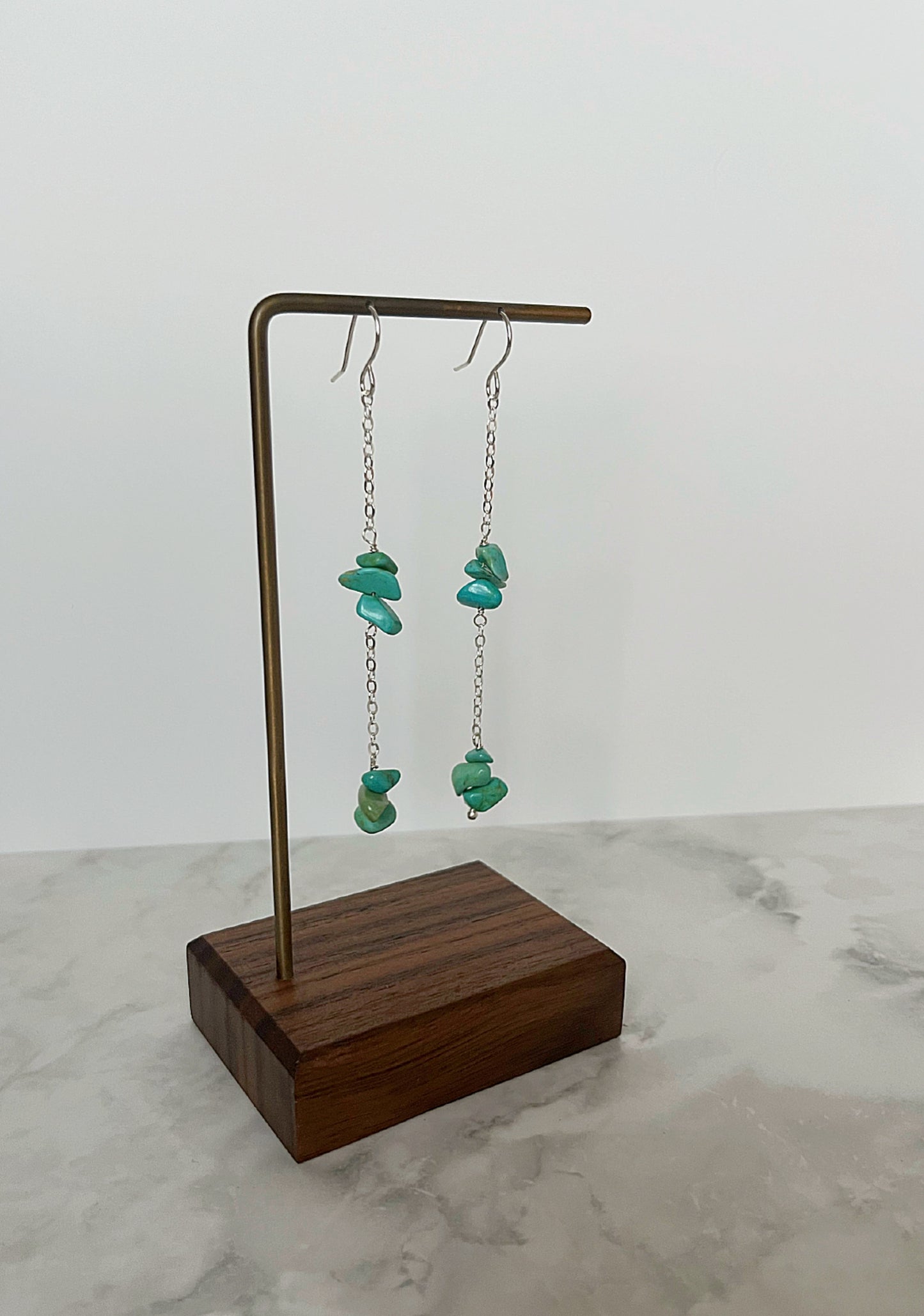 Turquoise Droplet Earrings