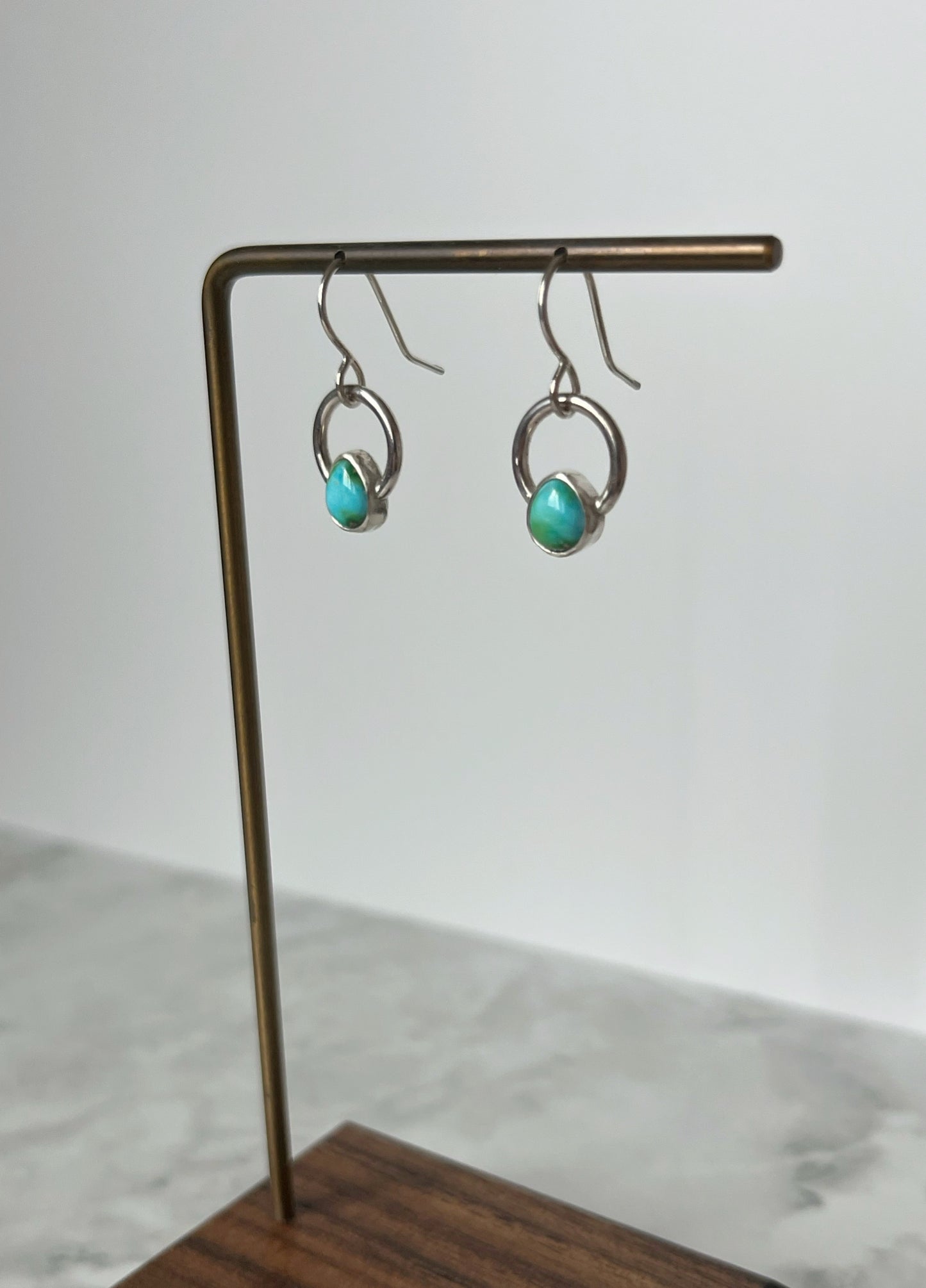 Verde Valley Turquoise Orbit Earrings