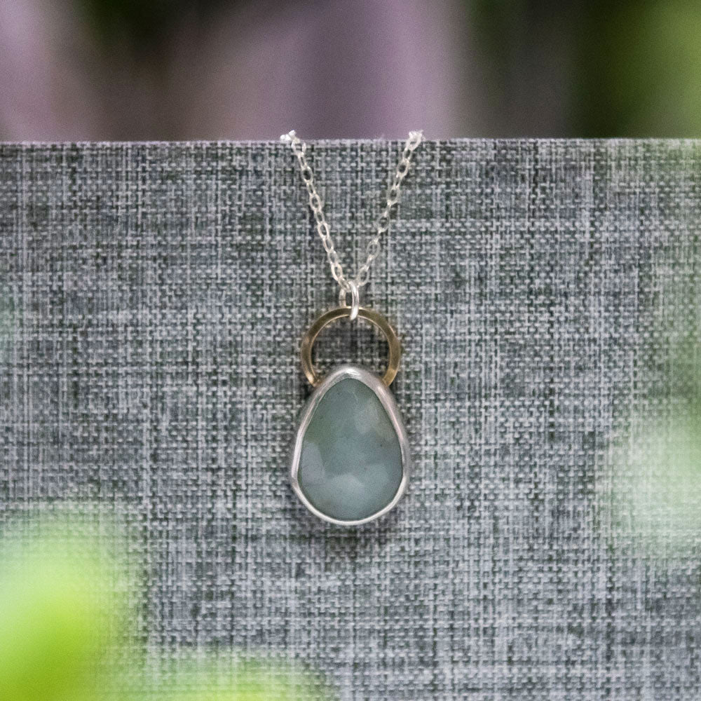 Aquamarine Pendant Necklace