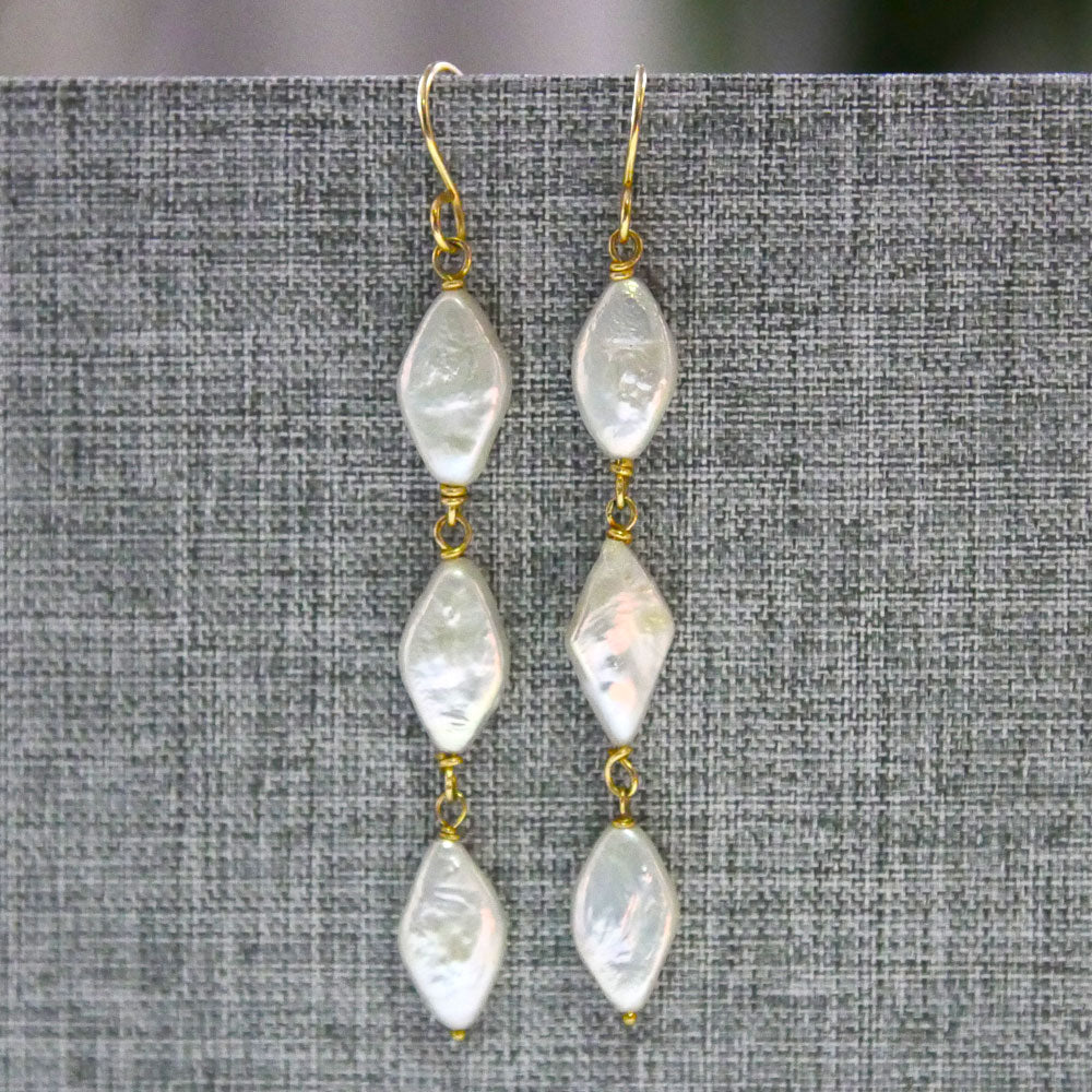 Pearl Trio Earrings