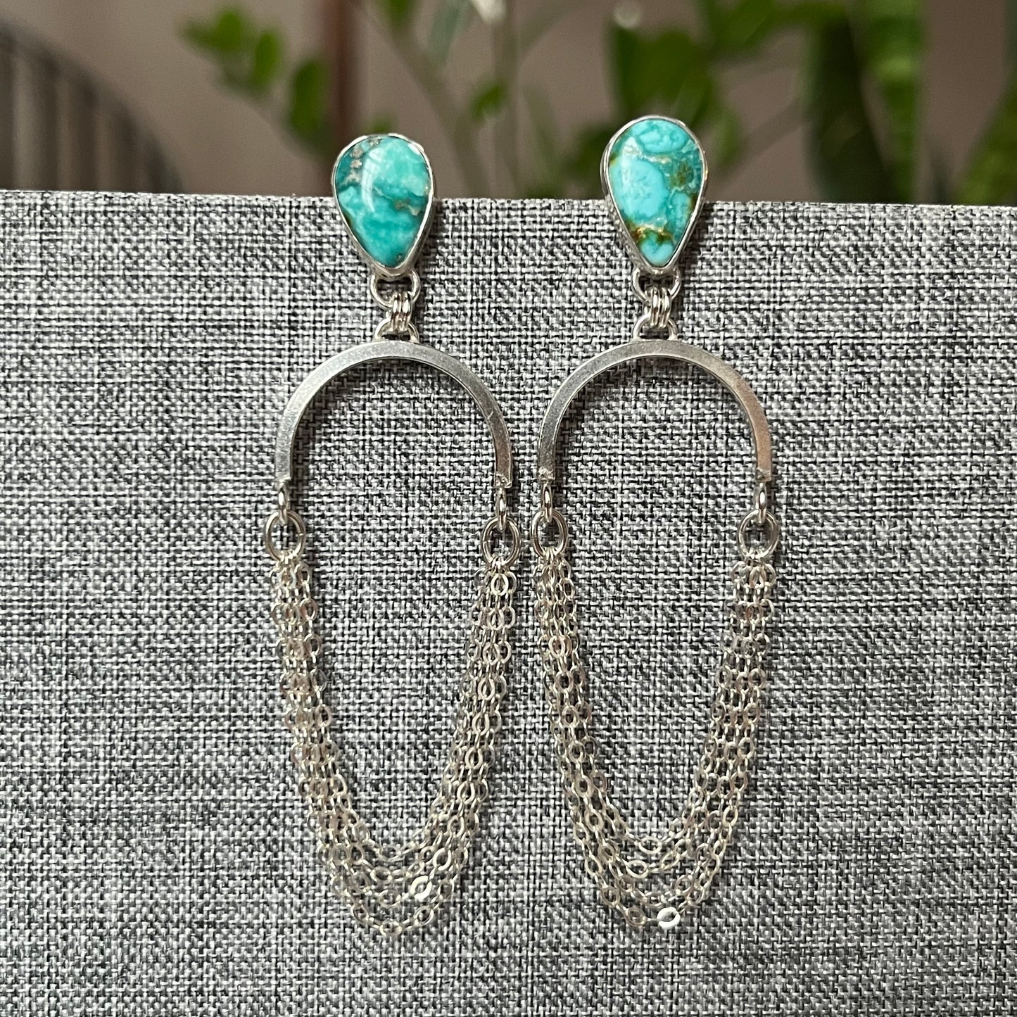 Sonoran Blue Chandelier Earrings