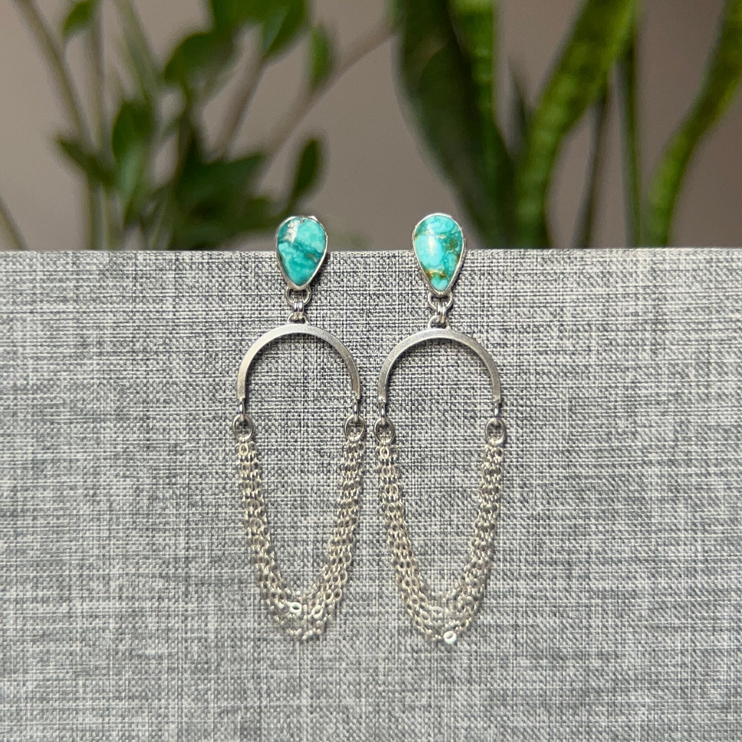 Sonoran Blue Chandelier Earrings