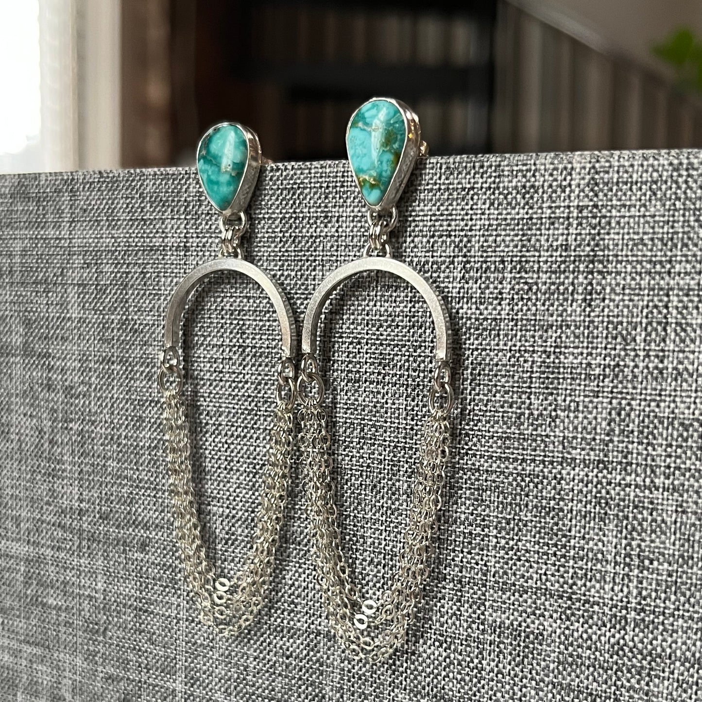 Sonoran Blue Chandelier Earrings