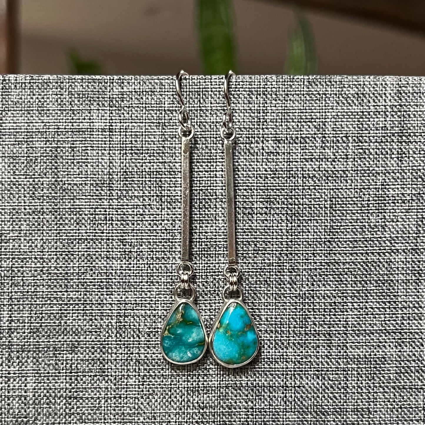 Sonoran Blue Drop Earrings